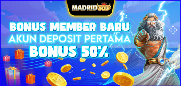 BONUS NEW MEMBER 50%